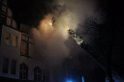 Feuer 3 Dachstuhlbrand Koeln Muelheim Gluecksburgstr P005